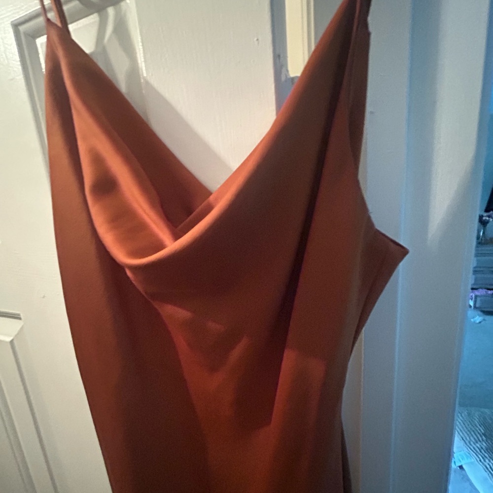 Urban Outfitters Terracotta Backless Dress